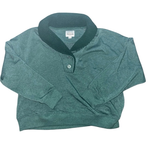 AE Sherpa Collared Henley Sweatshirt - Picture 2 of 6